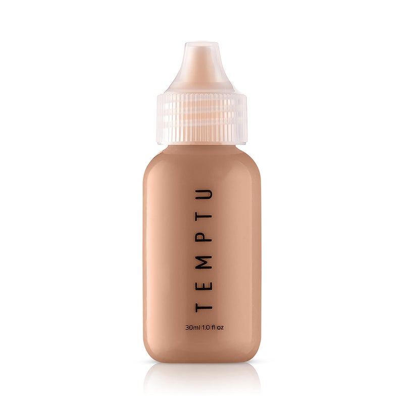 TEMPTU S/B Silicone-Based Airbrush Foundation: Professional Long-Wear Liquid Makeup, Sheer To Full Coverage For A Hydrated, Healthy-Looking Glow & Luminous, Dewy Finish On All Skin Types, 006 Toffee, 1 Fl Oz - Image 1